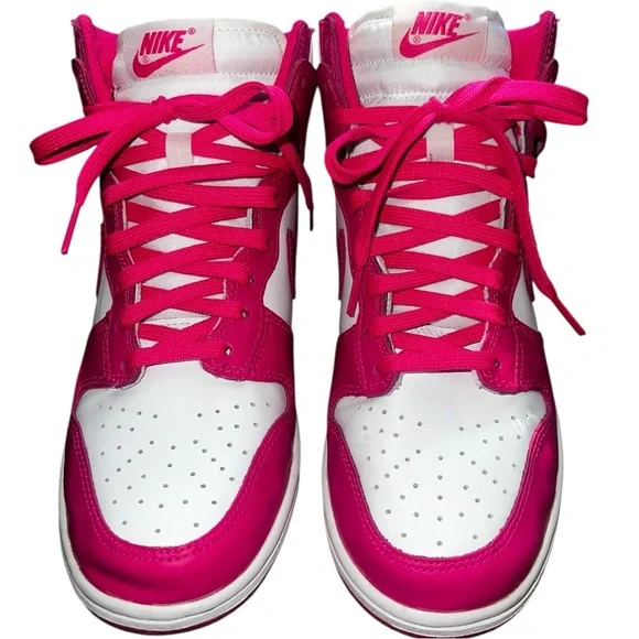Nike Women's High-Top Dunk Sneakers 7.5 EUC - Picture 3 of 11